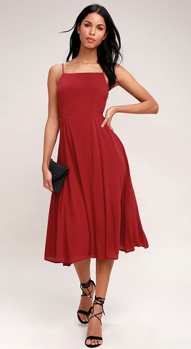 Red Romance: 9 Valentine’s Day Dresses for Lady in Love 2024