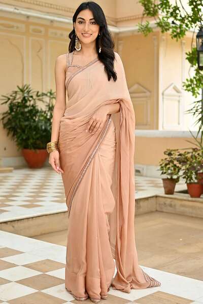 Top 15 Trendy Models of Chiffon Sarees For Stylish Look