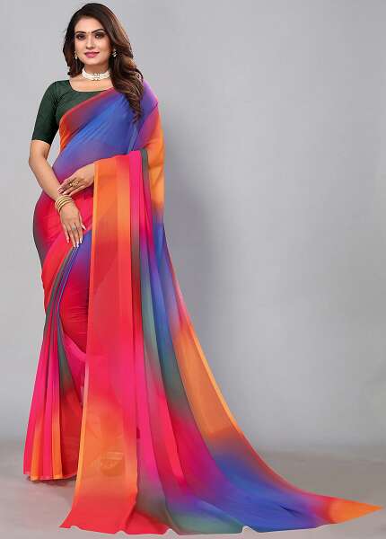 15 Elegant Designs of Fancy Sarees and Its Styling Tips