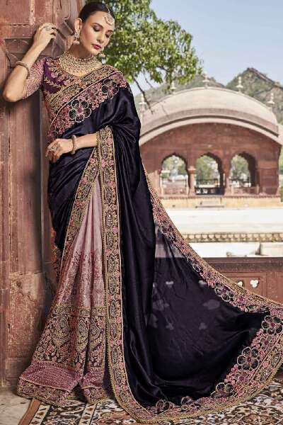 15 Elegant Designs of Fancy Sarees and Its Styling Tips