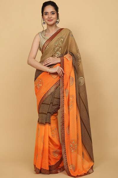15 Elegant Designs of Fancy Sarees and Its Styling Tips