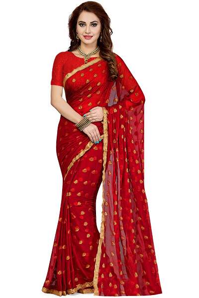 15 Elegant Designs of Fancy Sarees and Its Styling Tips