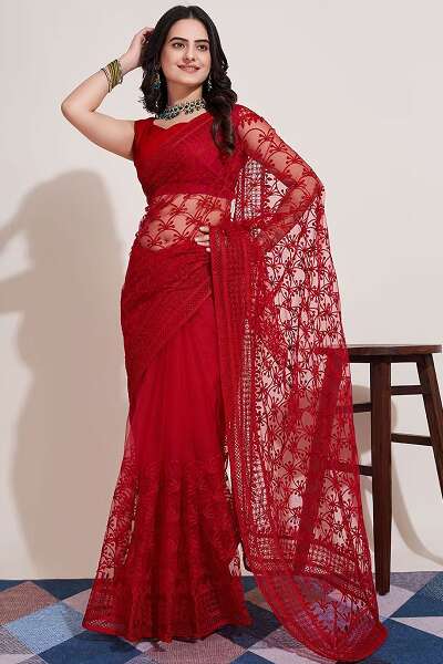 15 Elegant Designs of Fancy Sarees and Its Styling Tips