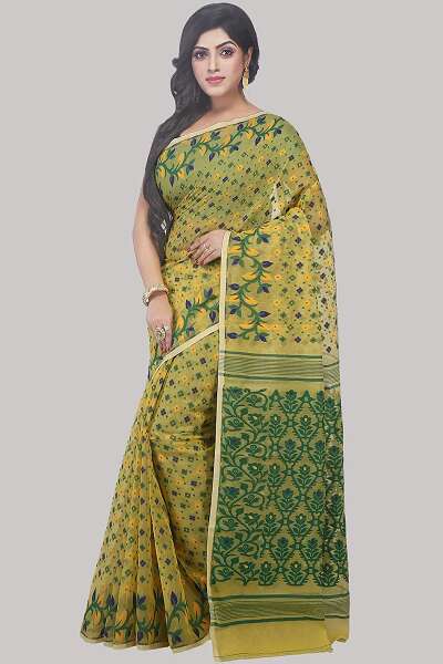 15 Exquisite Handloom Cotton Sarees That You Look Classy