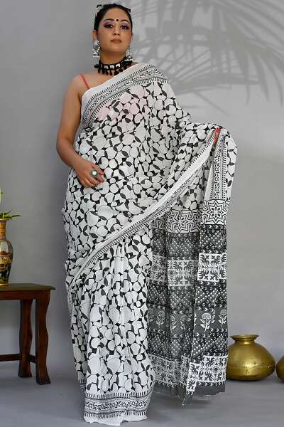 15 Exquisite Handloom Cotton Sarees That You Look Classy