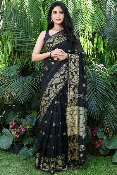 15 Exquisite Handloom Cotton Sarees That You Look Classy