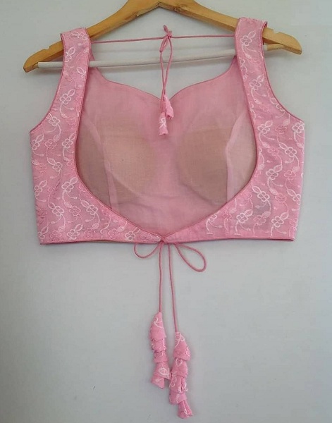 20 Modern Sleeveless Blouse Designs Catalogue in 2024