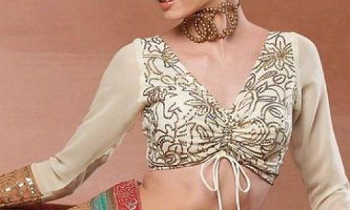 20 Stylish Collection of V Neck Blouse Designs for Trendy Look