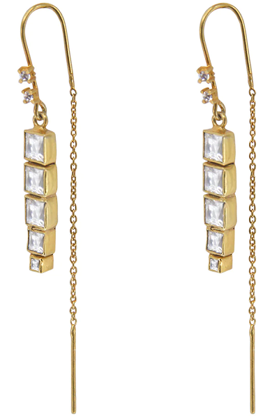 20 Beautiful Designs of Chain Earrings That Are Trending in 2024