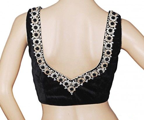 20 Trending Velvet Blouse Designs for Stunning Look