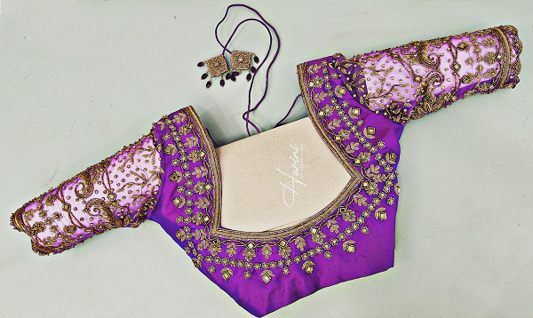 35 Stunning Maggam Work Blouse Designs: Trending Models of 2024