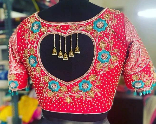 35 Stunning Maggam Work Blouse Designs: Trending Models of 2024
