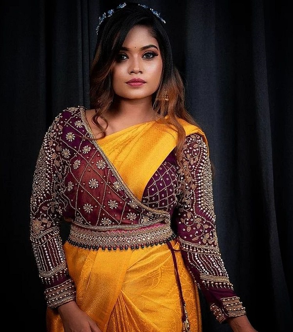 35 Stunning Maggam Work Blouse Designs: Trending Models of 2024