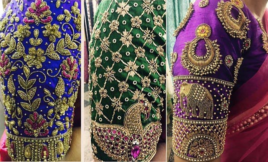 35 Stunning Maggam Work Blouse Designs: Trending Models of 2024