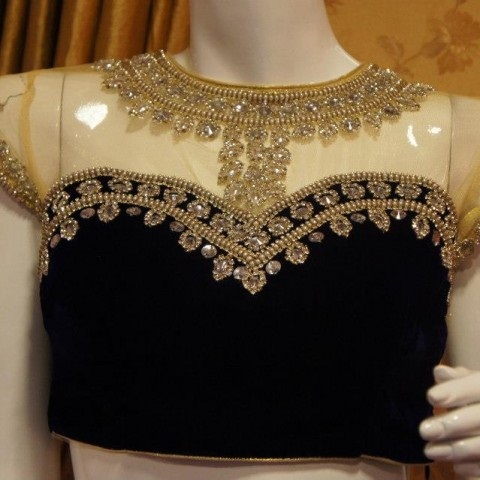 35 Stunning Maggam Work Blouse Designs: Trending Models of 2024