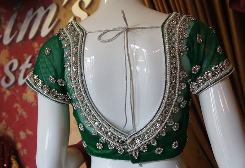 35 Stunning Maggam Work Blouse Designs: Trending Models of 2024