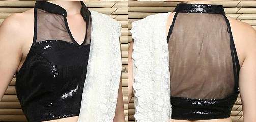 30+ Elegant Collar Neck Blouse Designs for Wedding Attire 2024