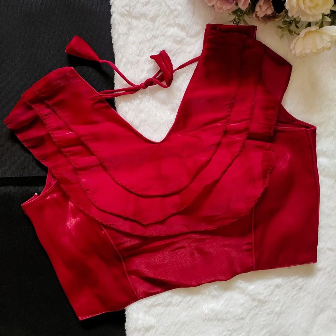 25+ Latest Fancy Blouse Designs for Weddings 2024