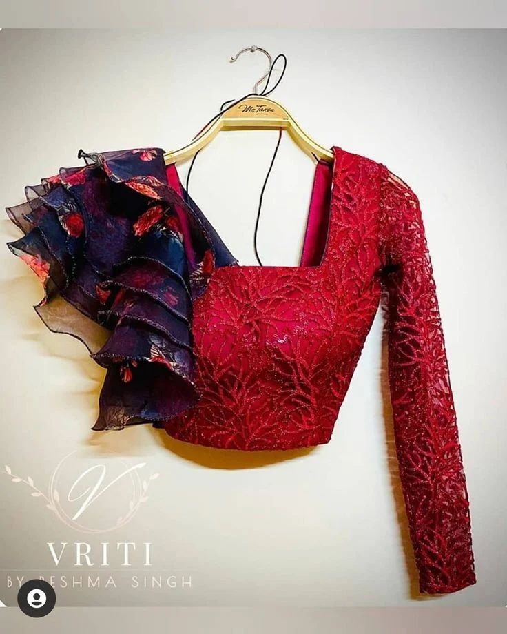 25+ Latest Fancy Blouse Designs for Weddings 2024