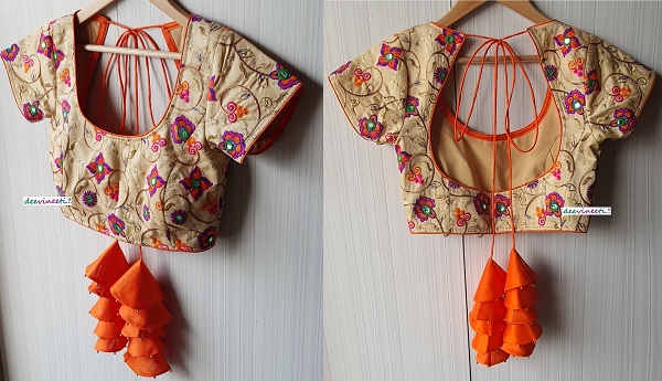 20+ Beautiful Floral Blouses Patterns That Are In Vogue