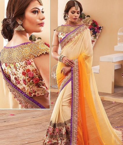 20+ Beautiful Floral Blouses Patterns That Are In Vogue