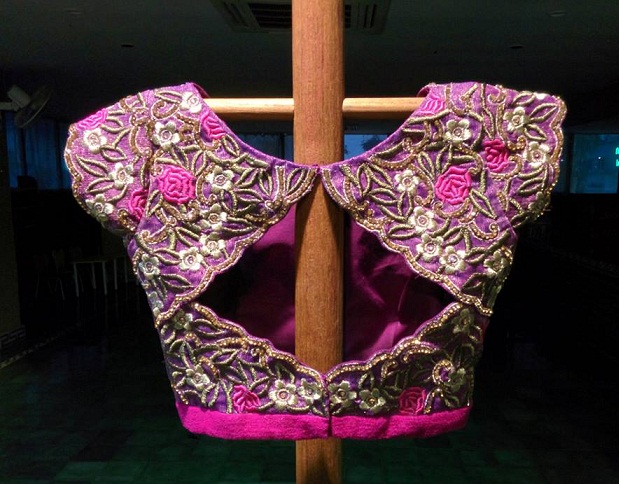 20+ Beautiful Floral Blouses Patterns That Are In Vogue