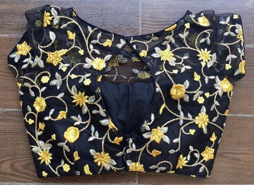 20+ Beautiful Floral Blouses Patterns That Are In Vogue