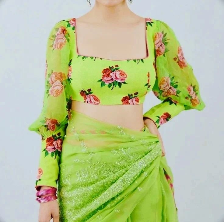 35+ Stylish Full Sleeve Blouse Designs You'll Love 2024