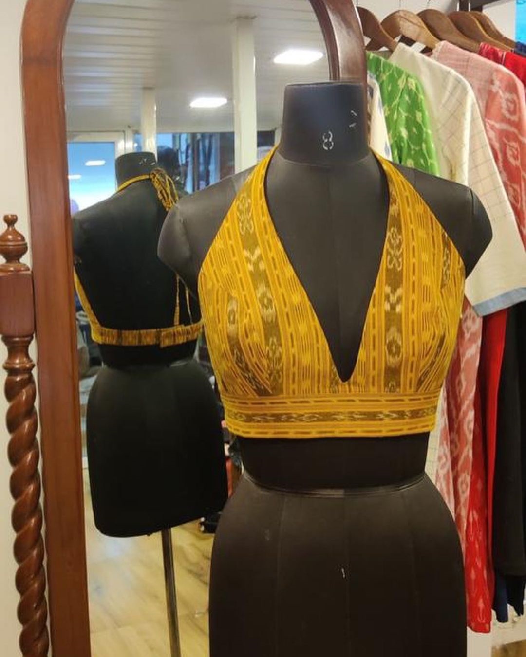 15 Trendy Halter Neck Blouses for Women 2024