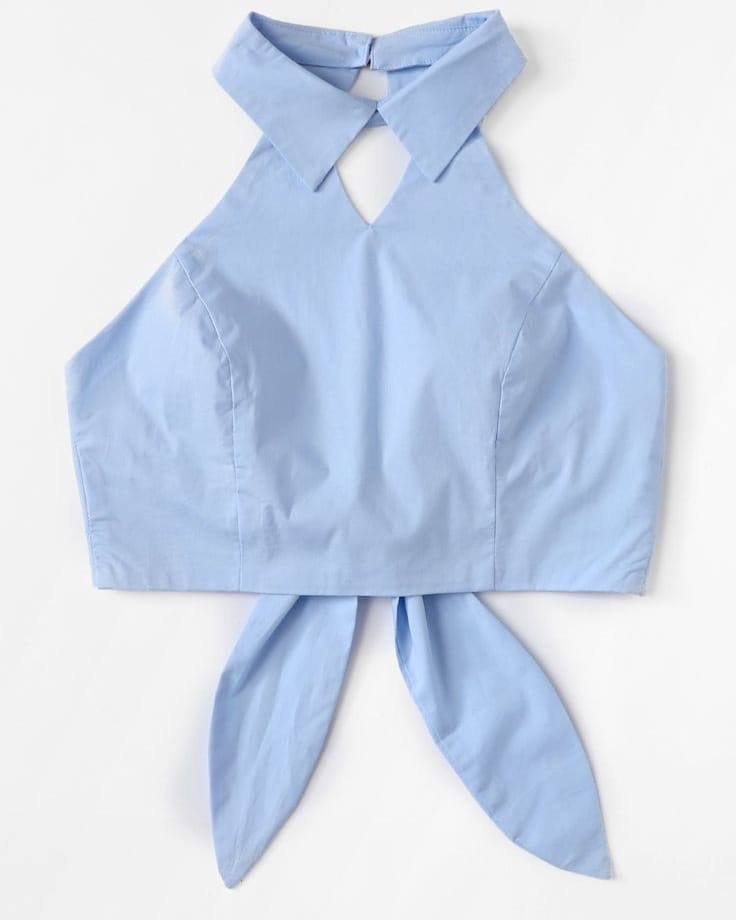 15 Trendy Halter Neck Blouses for Women 2024