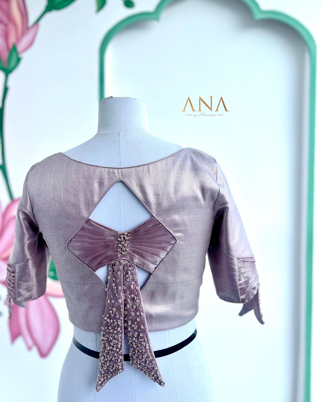 15 Elegant Bow Blouse Styles | Latest Trends 2024