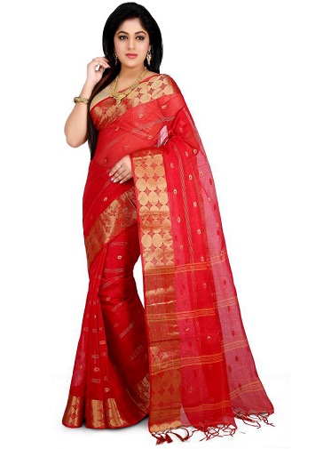 25 Stunning Red Sarees for Ultimate Glam Look 2024