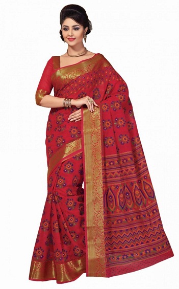 25 Stunning Red Sarees for Ultimate Glam Look 2024