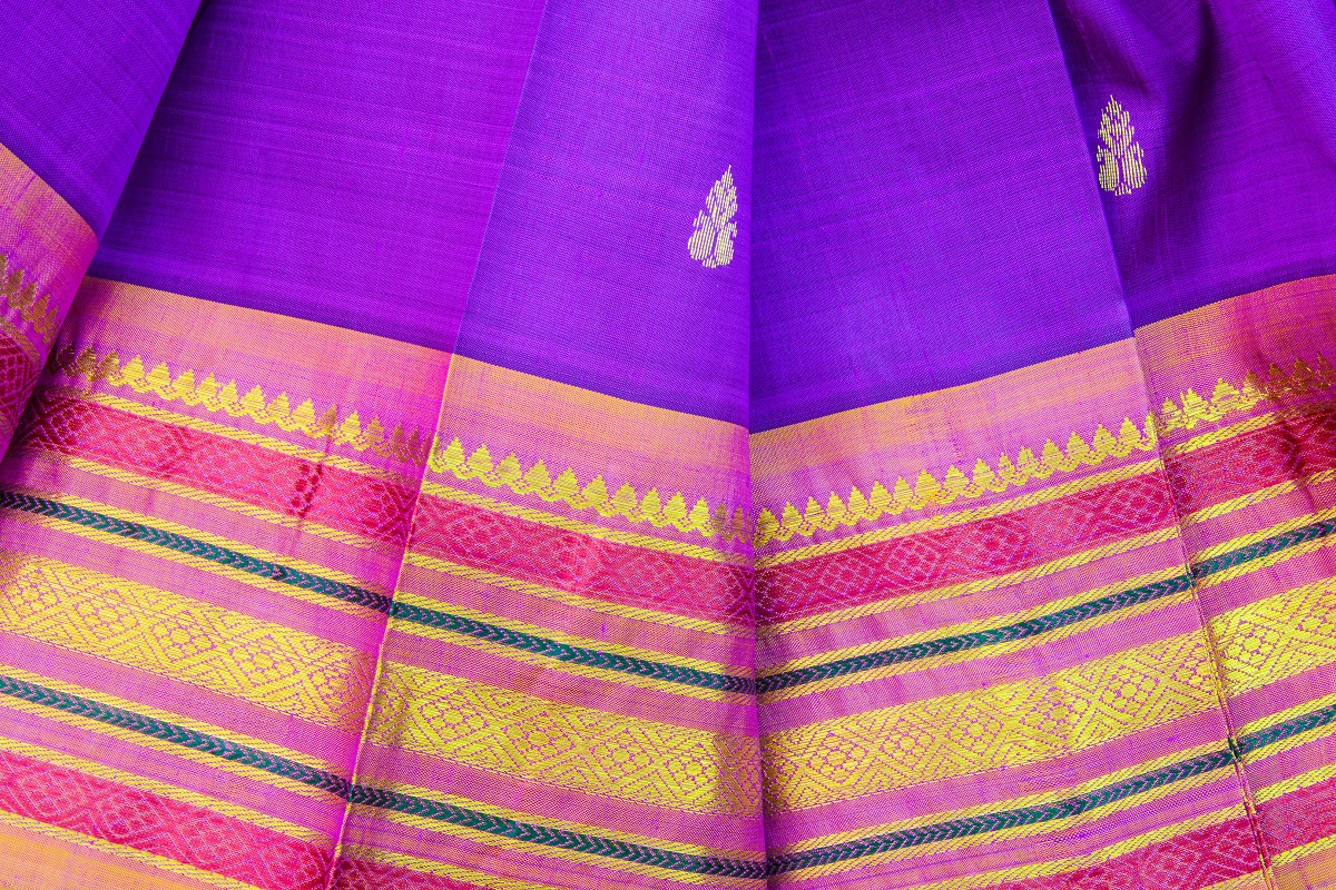 20 Gorgeous Purple Sarees for Radiant and Elegant Look