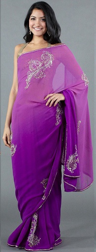 20 Gorgeous Purple Sarees for Radiant and Elegant Look